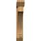 Ekena Millwork Imperial Slat Rough Sawn Bracket w/ Offset Brace, Western Red Cedar, 8"W x 46"D x 46"H BKT0806X46X46IMP06RWR - alternate 3